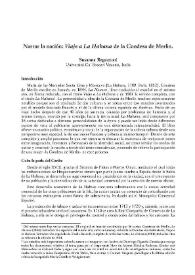Narrar la nación: "Viaje a La Habana" de la Condesa de Merlin / Susanna Regazzoni     | Biblioteca Virtual Miguel de Cervantes