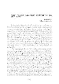 Pasión por vivir: Alicia Rovira de Arnaud y "La Isla de la Pasión"
 / Patricia Varas | Biblioteca Virtual Miguel de Cervantes