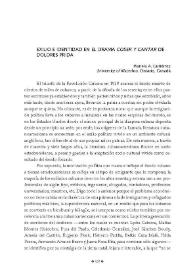 Exilio e identidad en el drama "Coser y Cantar" de Dolores Prida / Mariela A. Gutiérrez     | Biblioteca Virtual Miguel de Cervantes