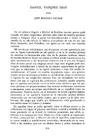 Daniel Vázquez Díaz  / por José Romero Escassi | Biblioteca Virtual Miguel de Cervantes