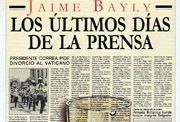«Los últimos días de "La Prensa"», Peisa (Lima, 1996)