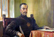 Francisco González Gamarra, «Garcilaso de la Vega escribiendo los Comentarios Reales» (Sucesión Francisco González Gamarra)