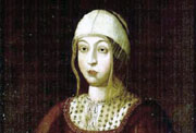 Retrato anónimo de Isabel la Católica (siglo XVII). Museo Naval de Madrid.