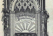 Portada de la primera entrega de «Semanario pintoresco español», aparecida el 3 de abril de 1836, bajo la dirección de Ramón de Mesonero Romanos