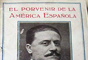 Cubierta de «El porvenir de la América Española». Valencia: Prometeo, 1920