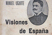 Cubierta de «Visiones de España (apuntes de un viajero argentino)». Valencia: Sempere, 1904