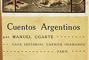 Cubierta de «Cuentos argentinos». París: Garnier, 1910