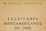 Portada de «Escritores iberoamericanos de 1900». Santiago de Chile: Ed. Orbe, 1943