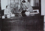 Manuel Ugarte en la embajada argentina en Cuba en 1950 (Fuente: Archivo General de la Nación, Argentina, Legajo Manuel Ugarte 2235)
