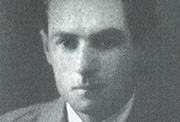 Roberto Arlt en la época en la que escribía notas policiales en «Crítica» (1927)