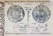 Hipotecado sobre la Rentas Naturales de la Confederación (Ley del 27 de agosto de 1811, año I de la Independencia)