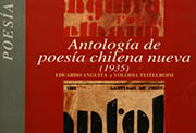 Portada de «Antología de la poesía chilena nueva»