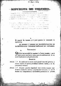 Decreto sobre el establecimiento de los Estados Mayores (Bogotá, 23 de julio de 1824)
