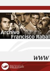 Archivo Francisco Rabal