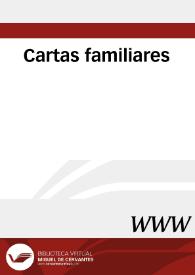 Archivo Mariano José de Larra - Fondo Jesús Miranda de Larra y de Onís. Cartas familiares
