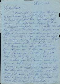 Carta dirigida a Arthur Rubinstein. Ceylan, 15-05-1966