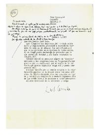Carta de Luis Cernuda a Camilo José Cela. México, 1 de febrero de 1961
