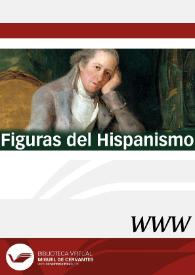 Figuras del Hispanismo / director Juan Antonio Ríos Carratalá, Enrique Rubio  Cremades | Biblioteca Virtual Miguel de Cervantes