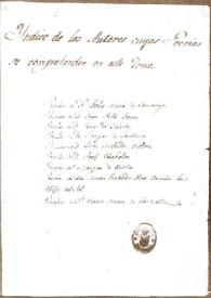 [Cancionero del Siglo XVIII : Mss. 3751 de la Biblioteca Nacional de España] | Biblioteca Virtual Miguel de Cervantes