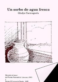 Un sorbo de agua fresca / Gladys Carmagnola | Biblioteca Virtual Miguel de Cervantes