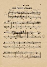 Seis pequeños valses, op. 25 / [Isaac Albeniz] | Biblioteca Virtual Miguel de Cervantes