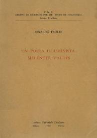 Un poeta illuminista: Meléndez Valdés | Biblioteca Virtual Miguel de Cervantes