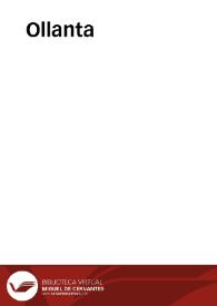 Ollanta | Biblioteca Virtual Miguel de Cervantes