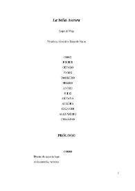 La bella Aurora / Lope de Vega; versión y dirección Eduardo Vasco | Biblioteca Virtual Miguel de Cervantes