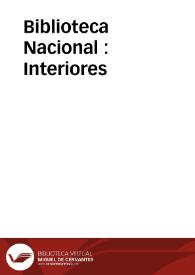 Biblioteca Nacional de España : Interiores | Biblioteca Virtual Miguel de Cervantes