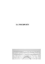 La inscripción del Arco [de Medinaceli] / Géza Alföldy, Juan Manuel Abascal Palazón | Biblioteca Virtual Miguel de Cervantes