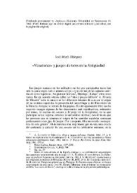 "Venationes" y juegos de toros en la Antigüedad / José M.ª Blázquez Martínez | Biblioteca Virtual Miguel de Cervantes