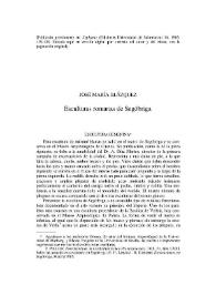 Esculturas romanas de Segobriga / José M.ª Blázquez Martínez | Biblioteca Virtual Miguel de Cervantes