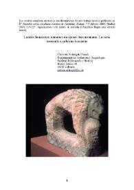 Leones funerarios romanos de época iberorromana. La serie asociada a cabezas humanas / Carmen Aranegui Gascó | Biblioteca Virtual Miguel de Cervantes