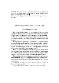 Molde romano hallado en La Alcudia de Elche / Alejandro Ramos Folqués | Biblioteca Virtual Miguel de Cervantes