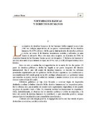 Necesidades básicas y derechos humanos | Biblioteca Virtual Miguel de Cervantes