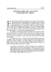 Algo más acerca de la relación entre Derecho y moral | Biblioteca Virtual Miguel de Cervantes