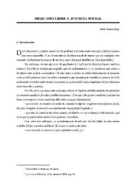 Mercado libre y justicia social / Ruth Zimmerling | Biblioteca Virtual Miguel de Cervantes