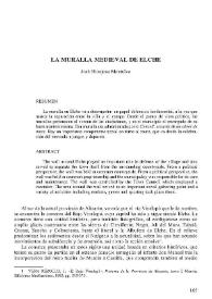 La muralla medieval de Elche | Biblioteca Virtual Miguel de Cervantes