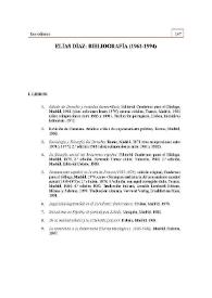 Elías Díaz : Bibliografía (1961-1994) / Los editores | Biblioteca Virtual Miguel de Cervantes