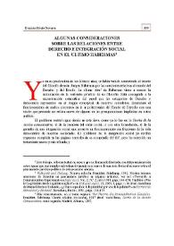 Algunas consideraciones sobre la relaciones entre derecho e integración social en el último Habermas | Biblioteca Virtual Miguel de Cervantes