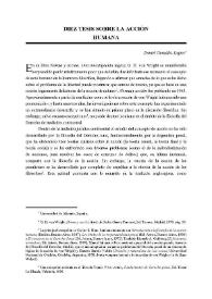 Diez tesis sobre la acción humana / Daniel González Lagier | Biblioteca Virtual Miguel de Cervantes