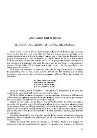 El tema del exilio en María de Francia / Ana María Holzabacher | Biblioteca Virtual Miguel de Cervantes