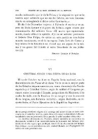 Cristóbal Colón y la Fiesta de la raza / Ricardo Beltrán y Rózpide | Biblioteca Virtual Miguel de Cervantes
