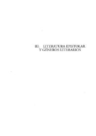Polisemantismo y polimorfismo de la carta en su uso literario / Carles Bastons i Vivanco | Biblioteca Virtual Miguel de Cervantes