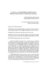 La visita a las pirámides de Egipto de un erudito renacentista: Mártir de Anglería / Enrique Gozálbes Cravioto | Biblioteca Virtual Miguel de Cervantes