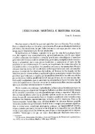 Lexicología histórica e historia social | Biblioteca Virtual Miguel de Cervantes