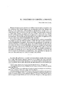 El galicismo en español : (1900-1925) / Pilar Montero Curiel | Biblioteca Virtual Miguel de Cervantes