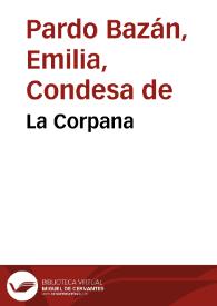 La Corpana / Emilia Pardo Bazán | Biblioteca Virtual Miguel de Cervantes
