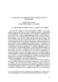 La ciudad en el territorio: nuevas redes, nuevas realidades | Biblioteca Virtual Miguel de Cervantes