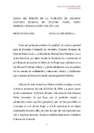 Glosa del Pregón de la Compañía de Armados Centuria Romana de Nuestro Padre Jesús: Orihuela, Semana Santa del Año 2006 / pronunciada por Julio Calvet Botella | Biblioteca Virtual Miguel de Cervantes